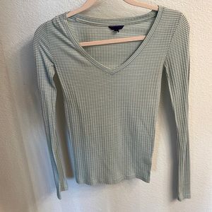 Aeropostale Striped Stretchy Long-sleeve S